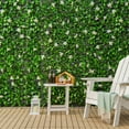 thumbnail image 4 of Costway Ex pandable Fence Privacy Screen Faux  Ivy Panel w/White Flower 1 PACK, 4 of 10