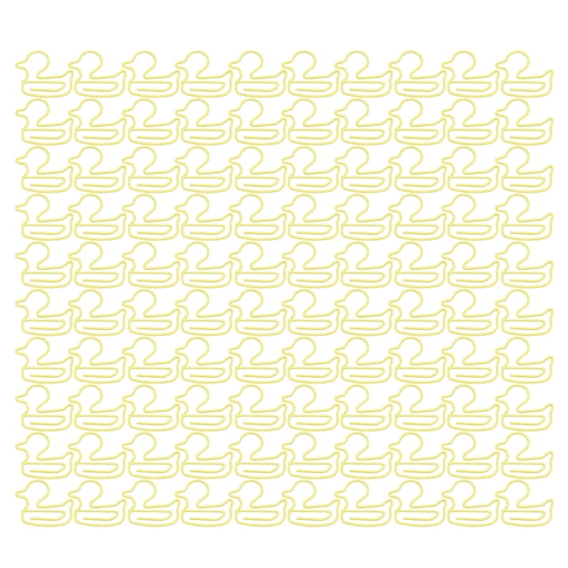 Clips De Papel De Metal, Clips De Papel De Forma De Pato Amarillo De Proceso De Galvanoplastia Para El Hogar ANGGREK Otros