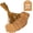 Brown, variant on 1.8x1.4 Inches Brown Kraft Price Tags with String Attached 500 Pcs, General Writeable Brown Tags for Gift Bags, Small Business, Clothing, Jewelry, Garage/Yard Sale, Inventory, 250 GSM