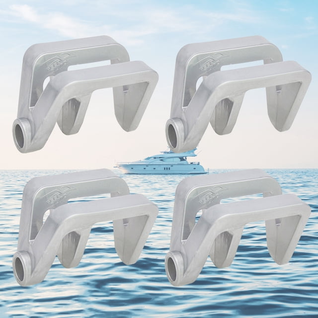 Clips de parachoques para barcos, accesorios para barcos resistentes al calor, prácticos soportes para pontones, 4 Uds. Hugtrwg Para estrenar