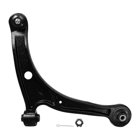 Detroit Axle - Front Right Lower Control Arm for 2003-2008 Honda Pilot, 2001-2006 MDX, 2004 2005 2007 Lower Passenger Side Control Arm with Ball Joint Replacement