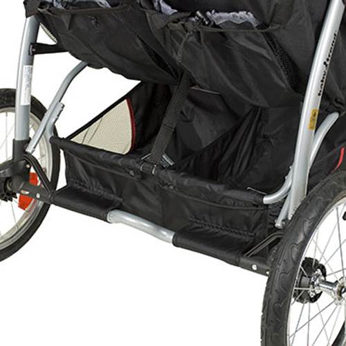 Baby Trend Expedition Swivel Travel Jogging Double Baby Stroller, Millennium - image 3 of 7