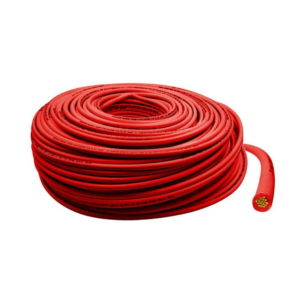 Cable Electrico THW Rojo Calibre 8 100% Cobre 100M rojo 100m