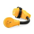 thumbnail image 4 of Camco PowerGrip Camper/RV Locking Adapter | 15 to 30-Amp, 12-Inches (55636), 4 of 6