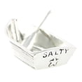 thumbnail image 2 of Basic Spirit Boat Salt Cellar w/Spoon Handcrafted Pewter Home Lead-Free SD-19, 2 of 5