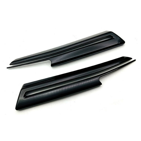 For XV 2021-2023 Black Front Bumper Center Hood Grill Strip Trim