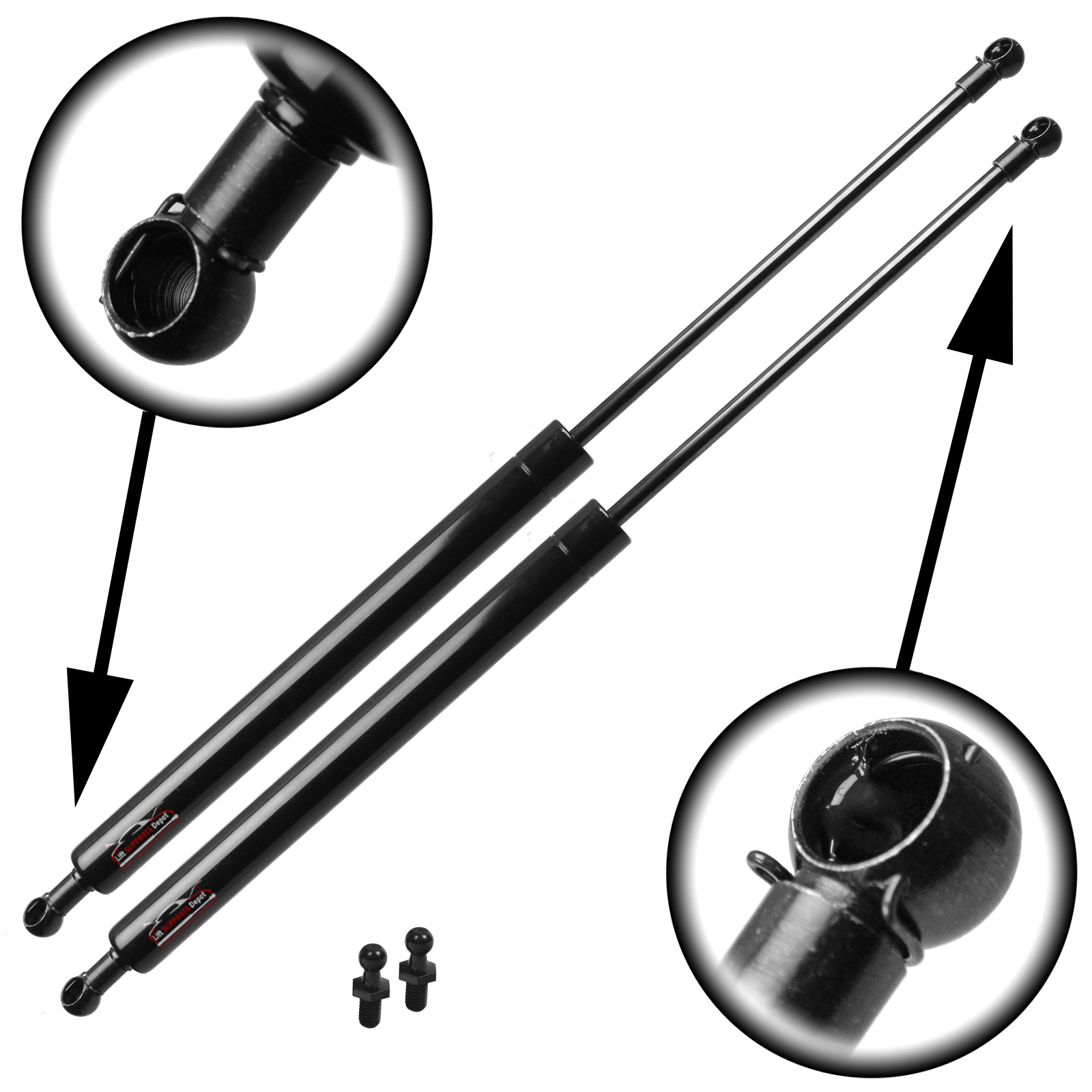 Qty (2) Brenderup Horse Trailer Lift Supports Prestige HB Replaces