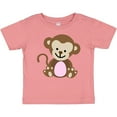 thumbnail image 3 of Inktastic Monkey Girls Baby T-Shirt, 3 of 5