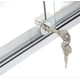 thumbnail image 1 of JM Cerradura de puerta de cristal. Cerradura de puerta corredera. Cerradura de cristal redonda. Cerradura de puerta móvil Cerradura para gabinete de joyería 3-7 mm JM, 1 of 5
