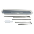 thumbnail image 4 of Spring Earwax Cleaner Tool Set,7Pcs Spring Earwax Cleaner Stainless Steel Ear Pick Set Ear Cleaner Tool Optimal Efficiency, 4 of 8