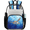 Multicolor 1, variant on Wild Lake Duck Clear Backpack for Stadium Events, Rustic Hunting Ducks Transparent Plastic Bag for Games, Security Checks, Festivals, Concerts