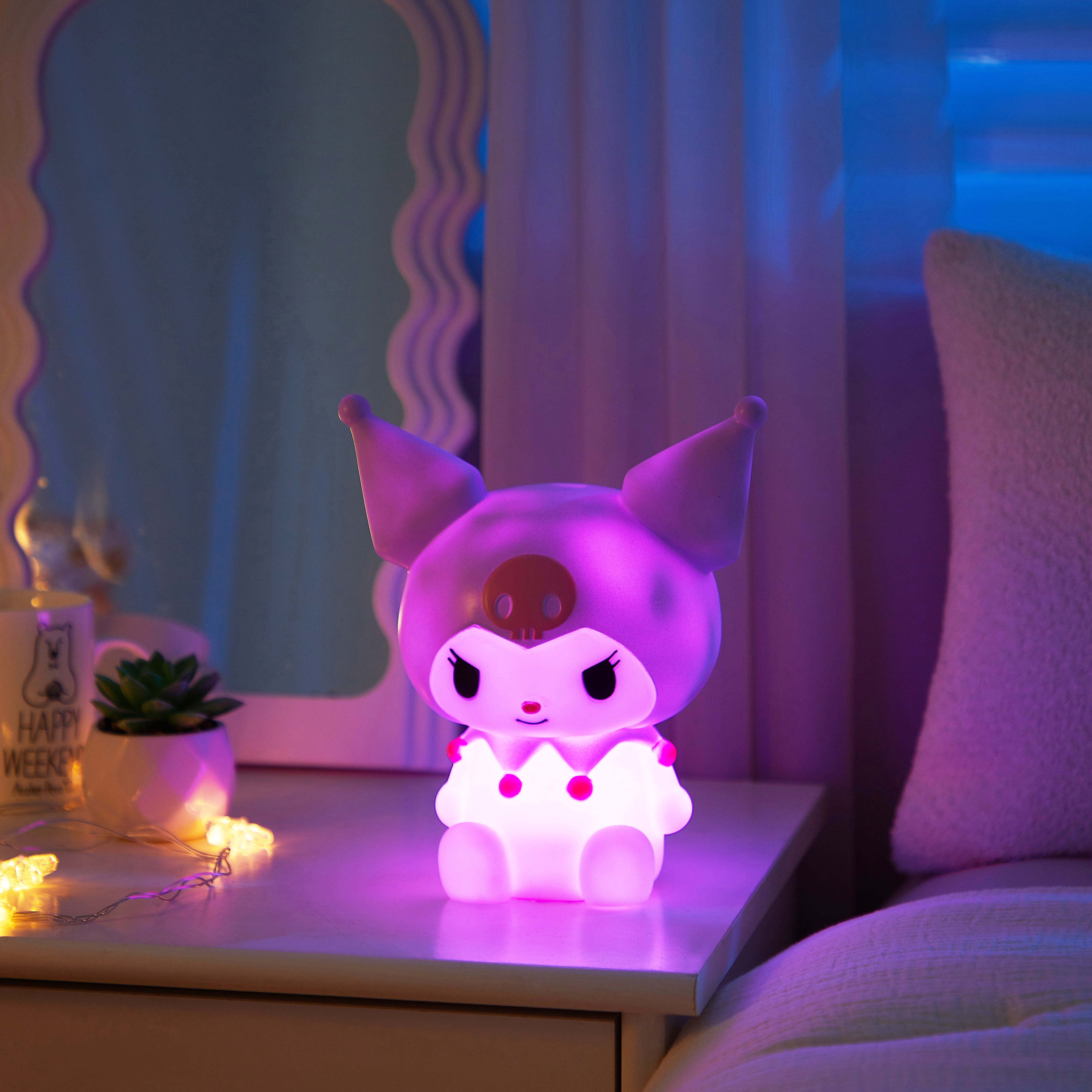 8" Kuromi Jumbo Squishy LED Mood Night Light