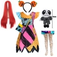 thumbnail image 1 of Disfraz de Sally de Pesadilla antes de Navidad para niñas, disfraz elegante para Halloween, carnaval, fiesta, muñeca Jack, 1 of 5