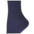 thumbnail image 3 of Sierra Socks Men's OTC Nylon Support Hose Compression Travel Socks Made in USA (L, Navy), 3 of 5