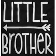 thumbnail image 2 of Little Brother Cute Younger Sibling Youth T Shirt Tee Boys Infant Toddler Brisco Brands 12M, 2 of 5