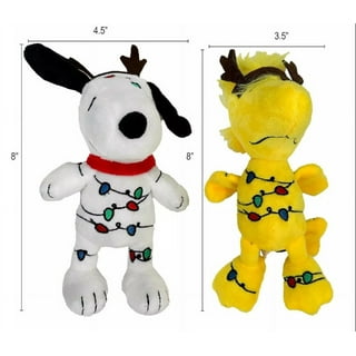 Peanuts for Pets Easter 6 Snoopy & Woodstock Easter Celebration Plush  Squeaker Toy 2PC | Peanuts Dog Toys, Snoopy & Woodstock with Bunny Ears 