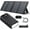 Black+30W, variant on 24000mAh Portable Power Bank with 30W Foldable Solar Panel, AC Outlet & 65W Fast Laptop Charger