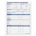 thumbnail image 2 of TOPS Employee Application Form, One-Part (No Copies), 11 x 8.38, 50 Forms/Pad, 2 Pads/Pack (32851), 2 of 2