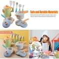 thumbnail image 4 of Pretend Play Kitchen Accessories Toys Set, Cookware Pots and Pans Cooking Utensils Playset Gifts for 3 4 5 Years Old Kids Girls Boys Toddler, 4 of 6