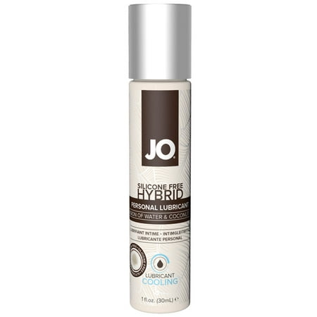 JO hybride sans silicone lubrifiant w / huile de coco - 1 oz