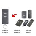 thumbnail image 4 of 2-Pack Garage Door Manual Transmitter for HSE2-40, HS4-40, HSM4-40, 40.685 MHz Garage Remote Compat, 4 of 5