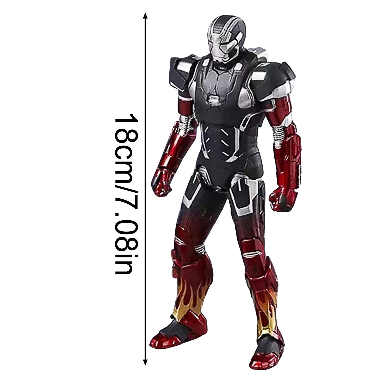 Goote Iron - Man MK-22 Action Figure with Bonus Accessories - Articulated Collectible Model Action Figure 7.08Inch