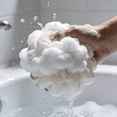 thumbnail image 5 of CasaVibe Loofah Set 4-Piece - 2x120g 3-Segment Loofah Bath Sponge Body Scrubbers + 2x50g Soft Sponge, PET Mesh for Rich Lathering & Gentle Exfoliating, 5 of 5