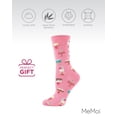 thumbnail image 6 of MeMoi Sweet Treats Cake Bamboo Blend Crew Novelty Socks - Womens - Female, 6 of 7