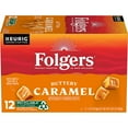 thumbnail image 4 of (72 Count) Folgers Buttery Caramel Artificially Flavored, K-Cup Coffee Pods, 4 of 10