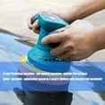 thumbnail image 2 of Electric Polisher Machine 3 Adjustable Speeds Car Wax Marble Buffing Ergonomic ABS Construction Polishing Tool, 2 of 8