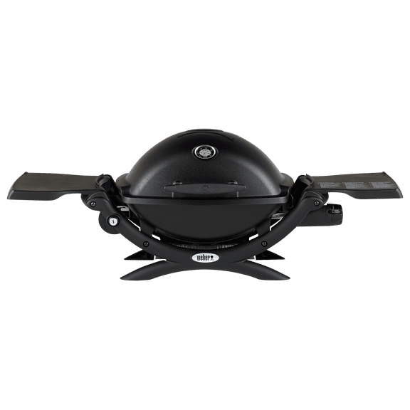 Restored Weber Q 1200 1-Burner Portable Tabletop Propane Gas Grill in Black-51010001 (Refurbished)