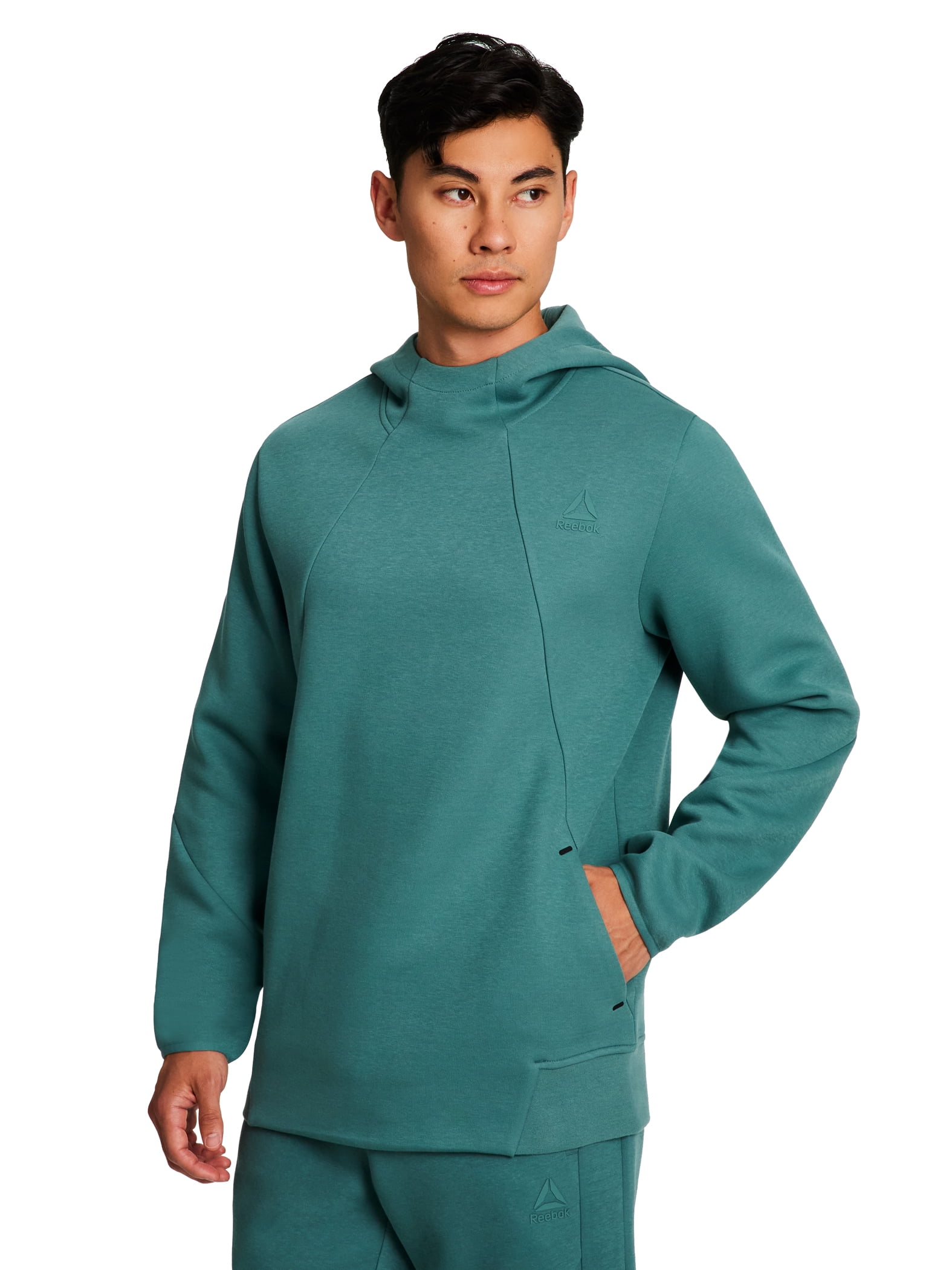 Reebok Men's and Big Men's Momentum Fleece Hoodie, Size XS-5XL