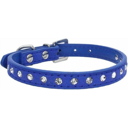 Small Dog Collars for Female Dogs Bling Diamond Pretty Crystal Sparkly Rhinestone Glitter Jewel Puppy Collar for Pet Girl Cat Female Kitten