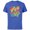 Royal Heather, variant on Disney Lilo & Stitch Beach Vibes Sunny Surfing Aloha - Short Sleeve Cotton T-Shirt for Adults - Customized-Black