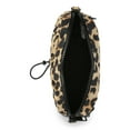 thumbnail image 4 of No Boundaries Women's Hands Free Belt Bag with Bungee Toggle, Leopard, 4 of 5