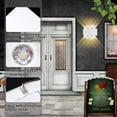 thumbnail image 2 of JHIJHOO Moderne Applique Murale LED 6W Blanc Chaud IP65 Pour Intérieur Extérieur, 2 of 5