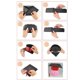 thumbnail image 3 of Doctorial Hat Graduation DIY Tool for 4Pcs Handmade Paper Hats, 3 of 4