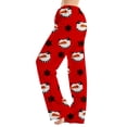 thumbnail image 2 of Lumtrix Christmas Pajama Pants Women Funny Snowman Graphci Lounge Pants Casual Elastic Waist Palazzo Pants Winter Pajamas Red XL, 2 of 6