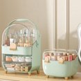 thumbnail image 1 of Organizador de maquillaje Soporte para el cuidado de la piel Organizador de mostrador de baño Caja de almacenamiento Vitrinas de cosméticos Regalos para niñas adolescentes Organizadores de maquillaje, 1 of 5