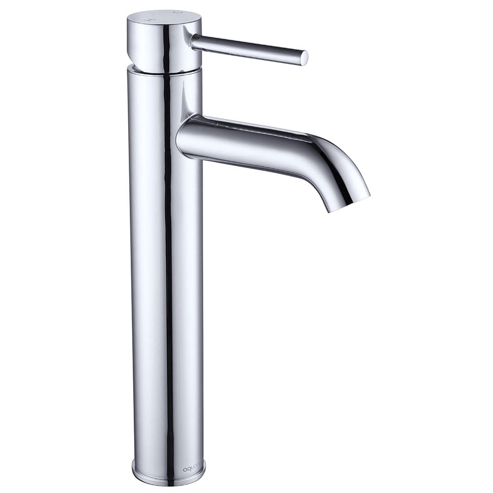 Aquaterior 12 1 2 Single Handle Bathroom Faucet Vessel Sink One Hole Tall Body Faucet Cupc Nsf Walmart Com Walmart Com