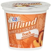 Hiland Lowfat Peach Yogurt