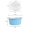 thumbnail image 6 of Sunjoy Tech 20Pcs Tinfoil Box with Lid Reusable Disposable Round Food Grade Non-Stick Oven Safe Cupcake Container Aluminum Foil Bowl Baking Mold Kitchen Supplies, 6 of 8