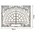 thumbnail image 2 of Diagrama de abanico del árbol genealógico de 5 generaciones diagrama de abanico del árbol genealógico de 5 generaciones Diagrama del árbol genealógico Vintage Wall Art Canvas ANGGREK Otros, 2 of 6