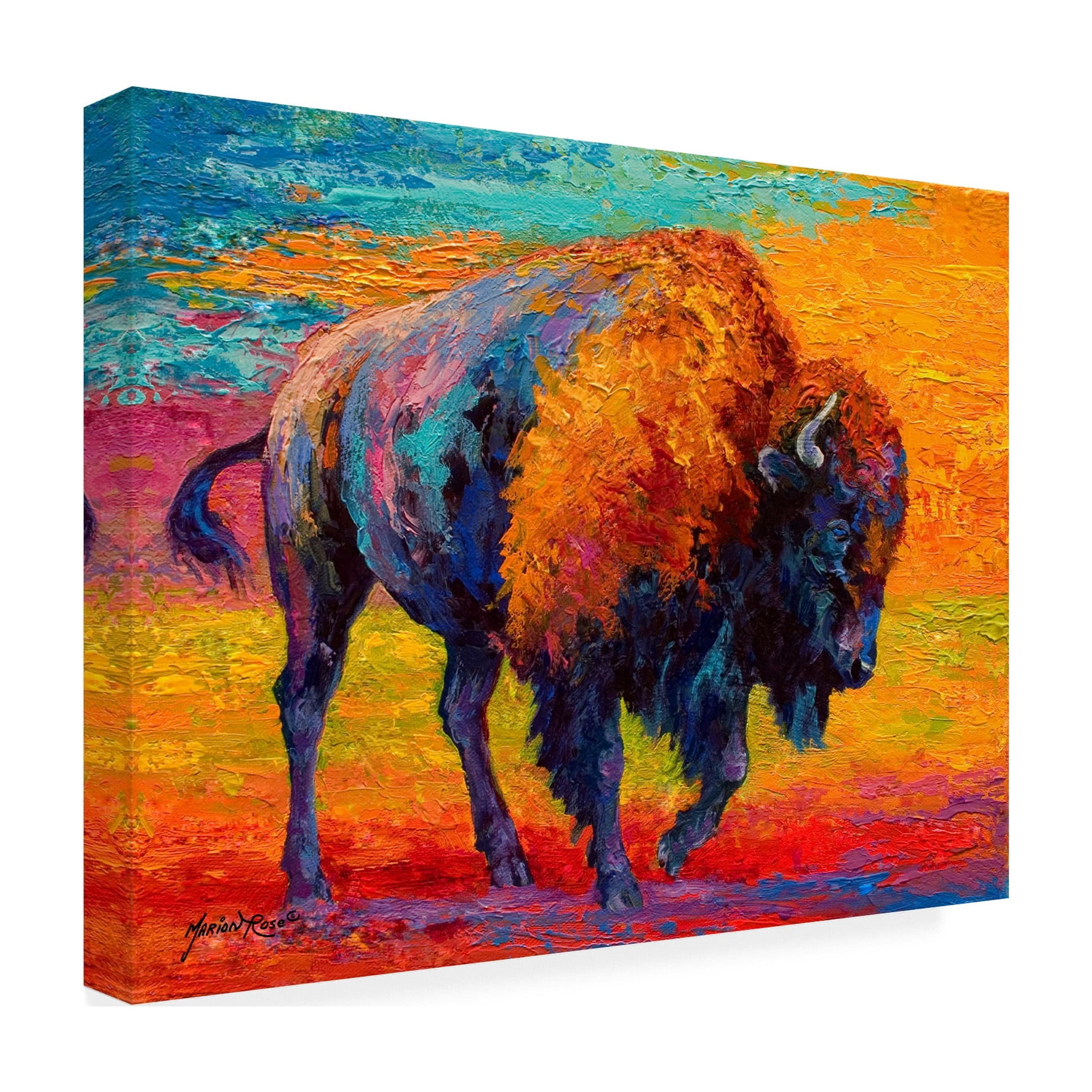Trademark Fine Art Marion Rose Spirit Of The Prairie Canvas Wall Art - 24x32