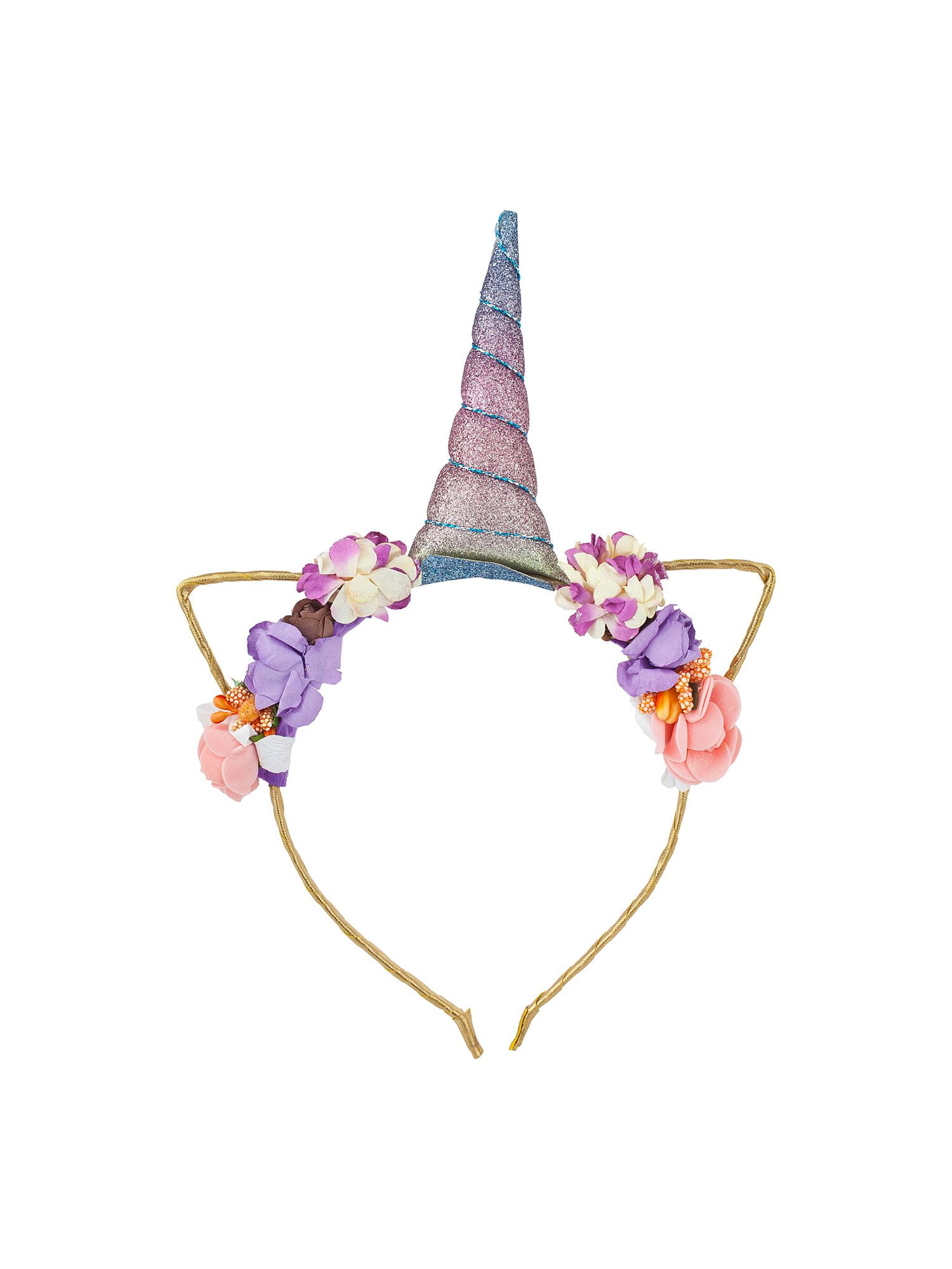 Boys 6 Pack Unicorn Party Supplies Unicorn Gifts Generic BO8116 Birthday Assorted Color Soft Unicorn Headband Set For Unicorn Costume For Girls