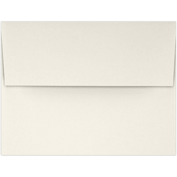 LUXPaper A4 Invitation Envelopes, 4 1/4 x 6 1/4, 80 lb. Natural, 50 Pack