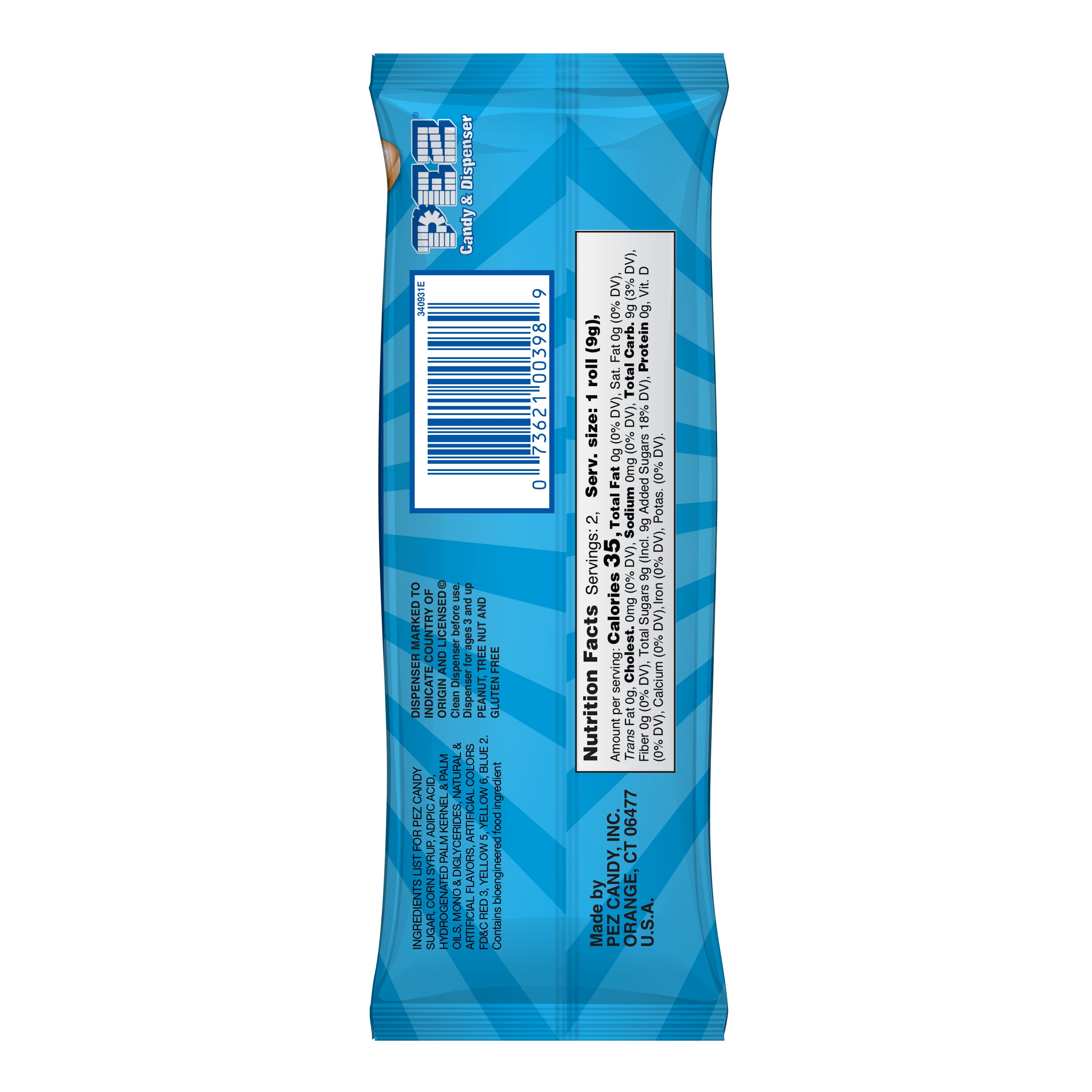 PEZ Minecraft PEZ Party Pack, 12 Pack - Each Individually Wrapped, 6.96 oz.