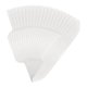 thumbnail image 4 of 20 forros absorbentes para gorras de béisbol, ideales para actividades al aire libre. Blanco, 4 of 9