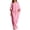 v#17Pink95, variant on Rggeeun Womens Dresses Solid Color Loose Fit Ankle-Length Short Sleeve Crew Neck Soft Breathable Lightweight Fabric For Summer Beach Sweet Dress,Black,L