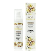 Exsens Hot Vanilla Gourmet Warming Intimate Massage Oil, Flavored, All Natural, Vegan, Non-Staining, 50ml (1.7 fl.oz), 1 Count